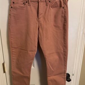 Banana Republic Straight Leg Jeans in Soft Pink